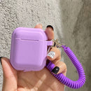 Silicon Wired Sling Hook AirPod case