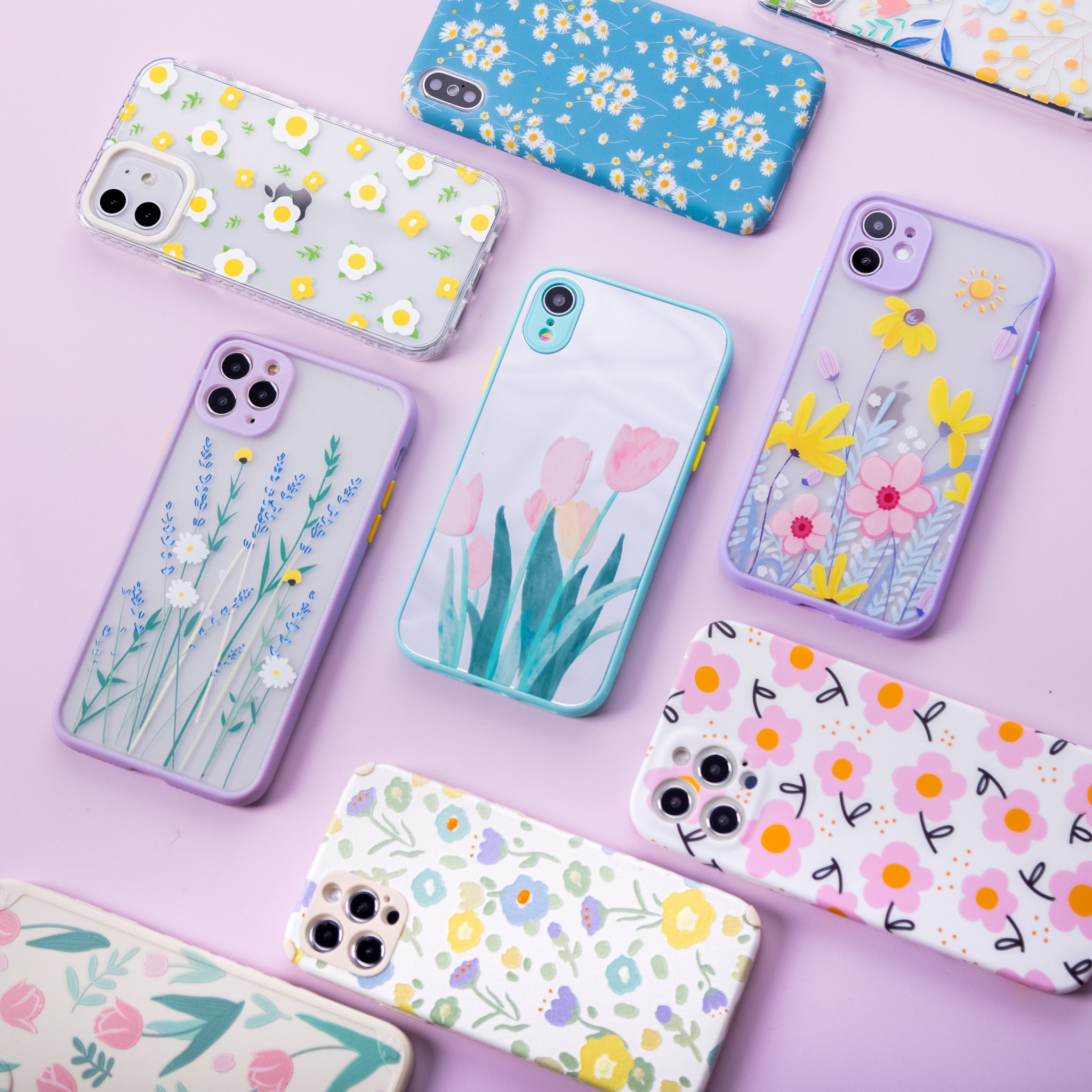 Floral iPhone cases