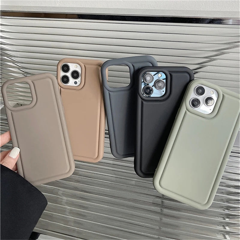Pure Colour Soft iPhone Case