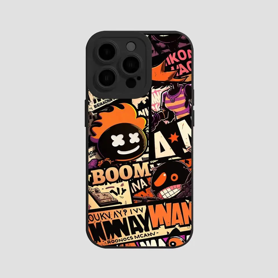 Comic Boom iPhone Case