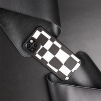 Wavy Checkered iPhone Case