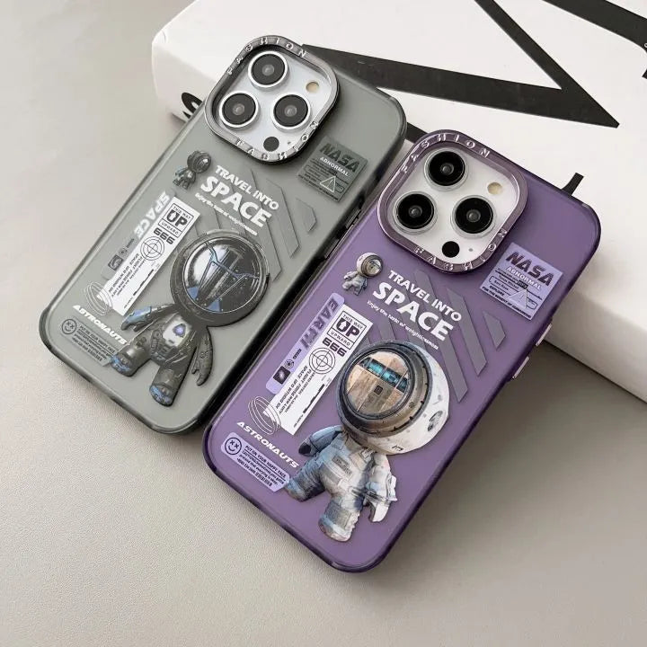 Astronaut Pattern iPhone Case