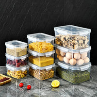 Transparent Food Storage Box - Set of 3