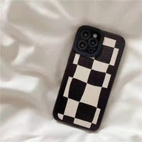 Wavy Checkered iPhone Case