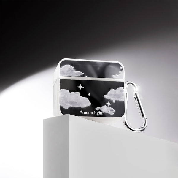 Moon Light Reflective AirPods Case