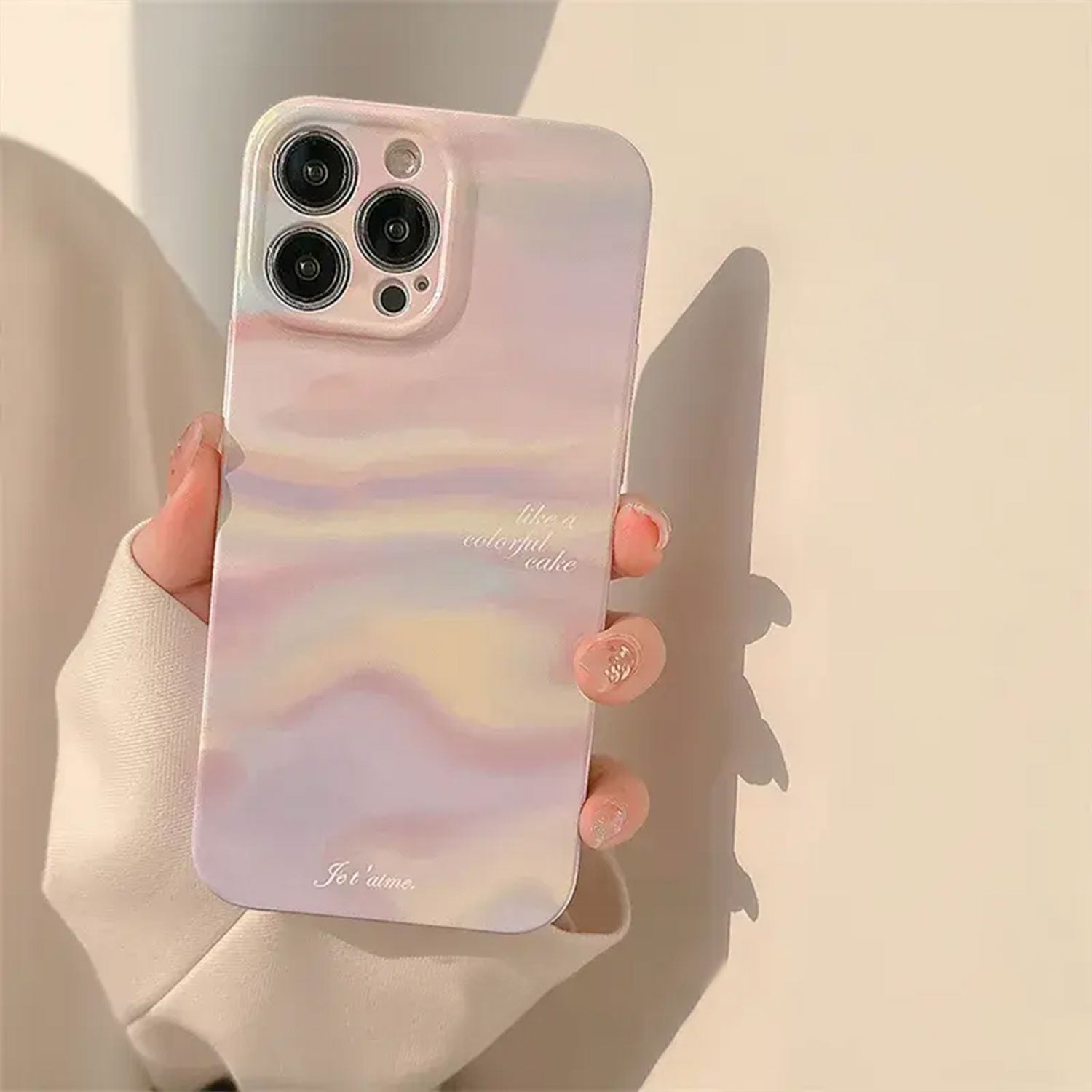 Pastel Love iPhone Case