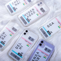 Travel City iPhone ticket Cases - India Edition.