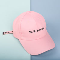 Do it tomorrow (Embroidered With  Extended Strap)
