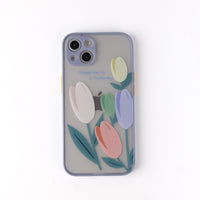 Tulip Flower Pastel Camera Protection iPhone Case