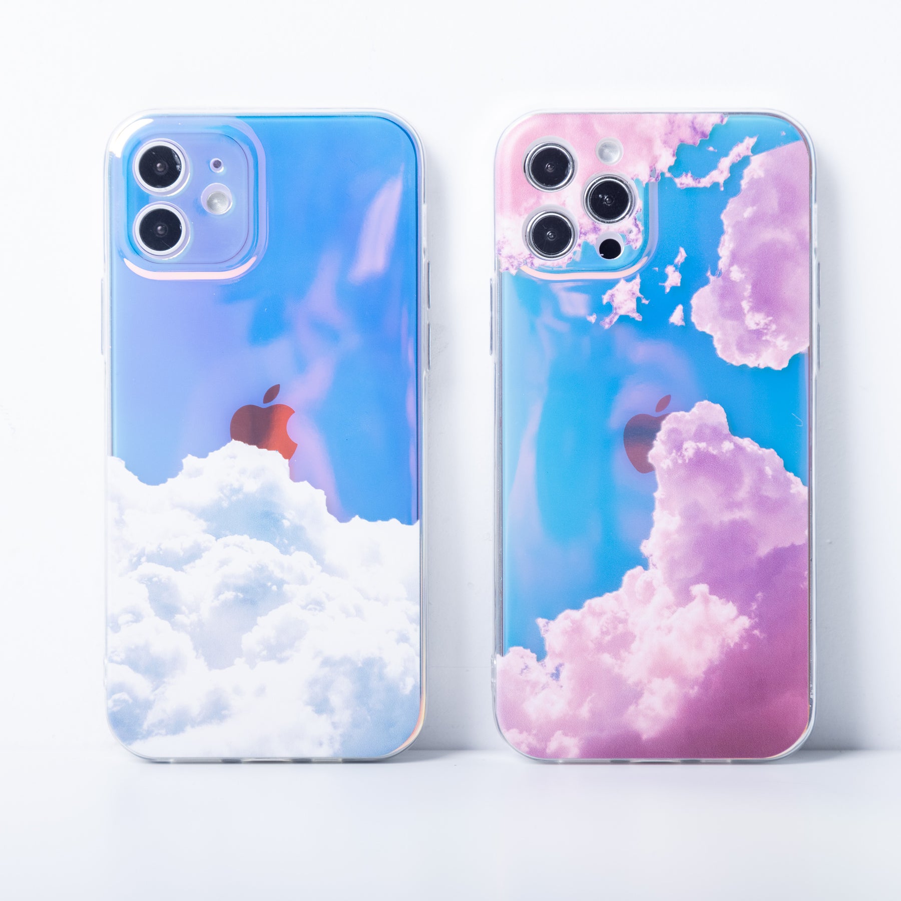 Holographic Dreamy Cloud iPhone Case