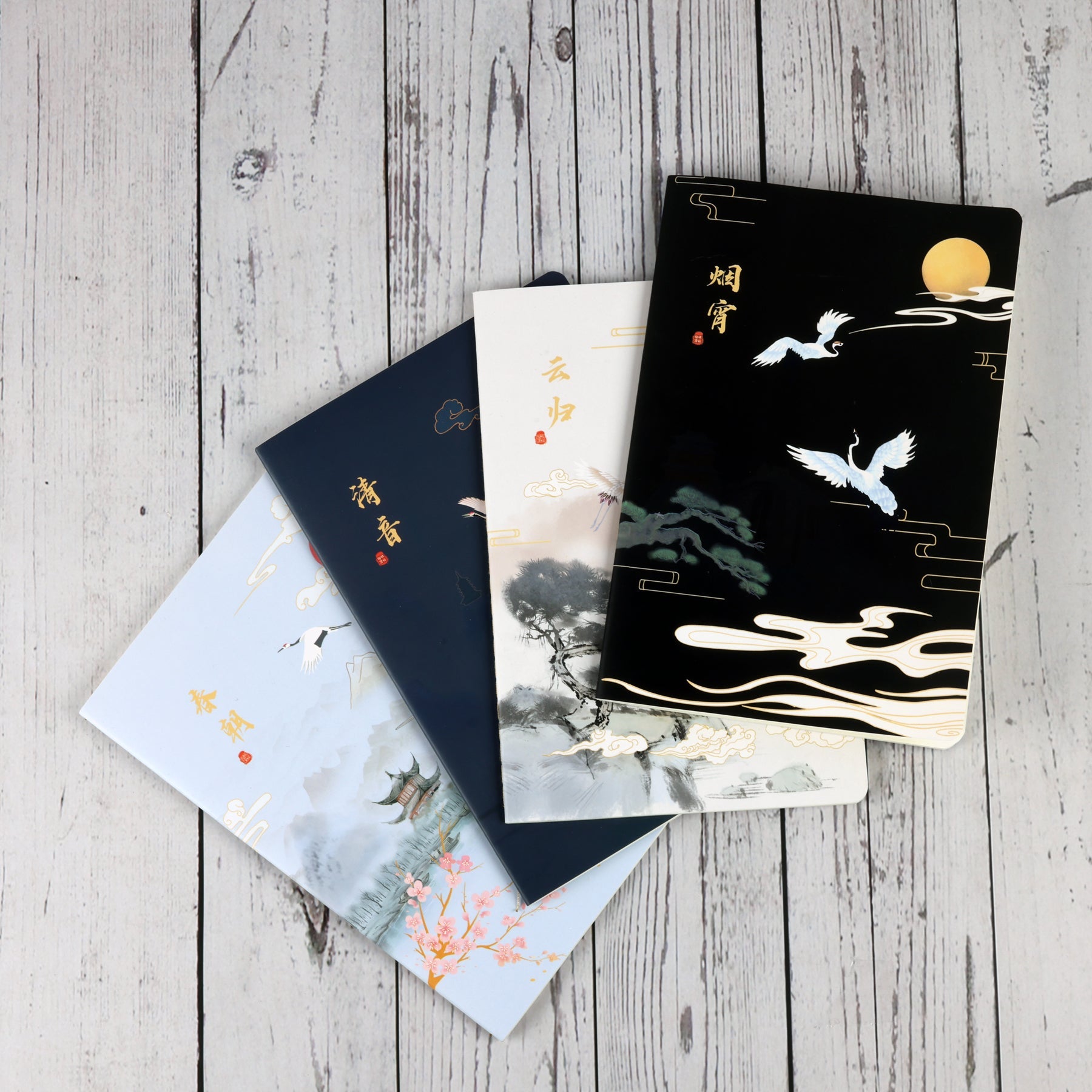 Abstract Scenic Diary | Set of 4