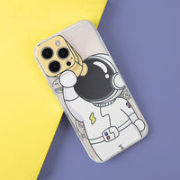 Astronaut Illustration iPhone Case