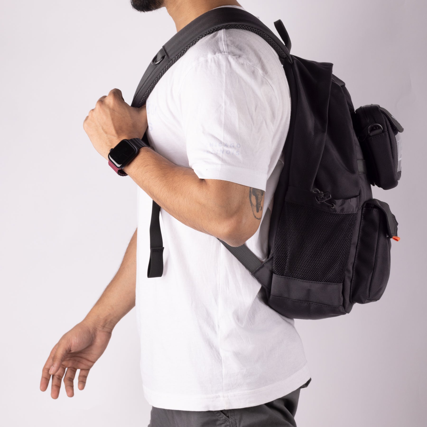 Dope Minimal Dre Backpack with Detachable Side bag
