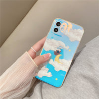 Chromatic Cloudy Sky iPhone Case