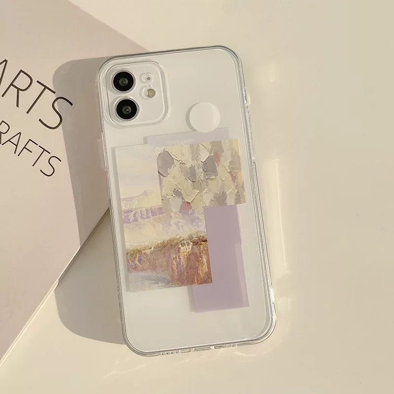 Lilac Art iPhone Case