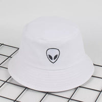 Alien Monotone Bucket Hat