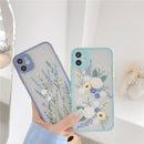 Flower Print Pastel iPhone Cases - HK BASICS
