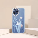 Heart Camera Bumper Floral iPhone Case