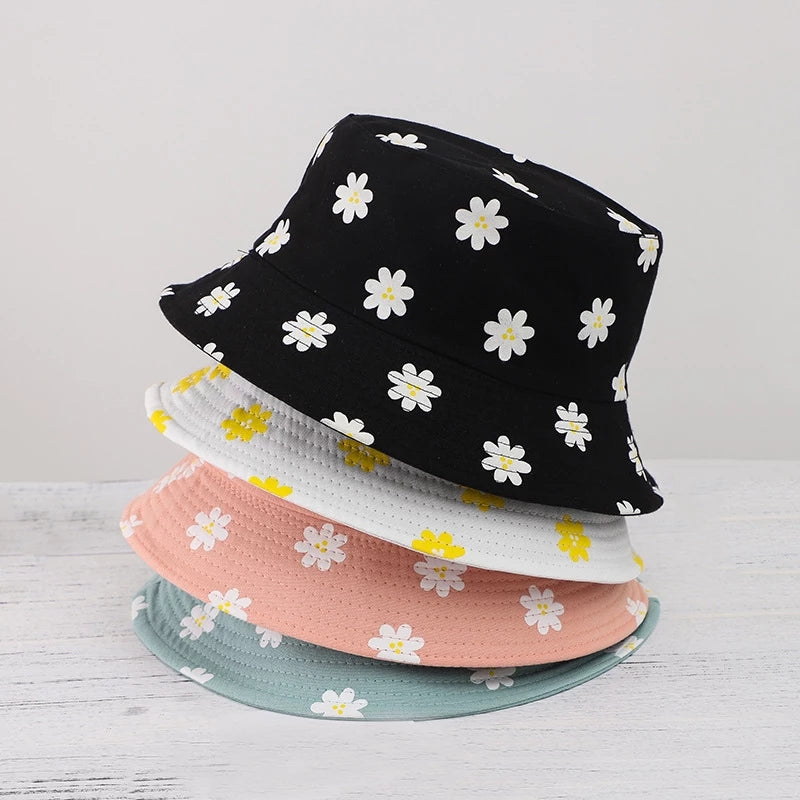 Pastel Flower Bucket Hat