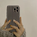 Neutral Stripes iPhone Case