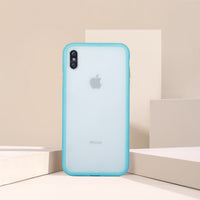 Turquoise Border iPhone Case