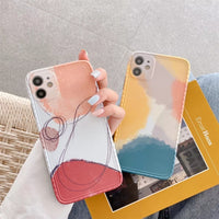 Abstract Watercolour iPhone Case