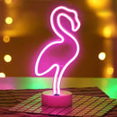 Flamingo Neon Light Stand