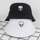 Alien Monotone Bucket Hat
