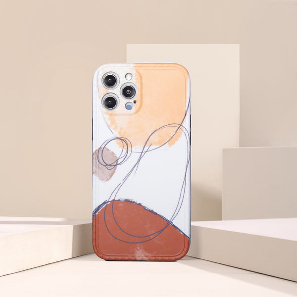 Abstract Watercolour iPhone Case