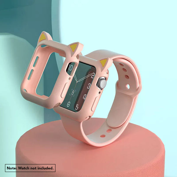 Aesthetic Kitty Apple Watch Case