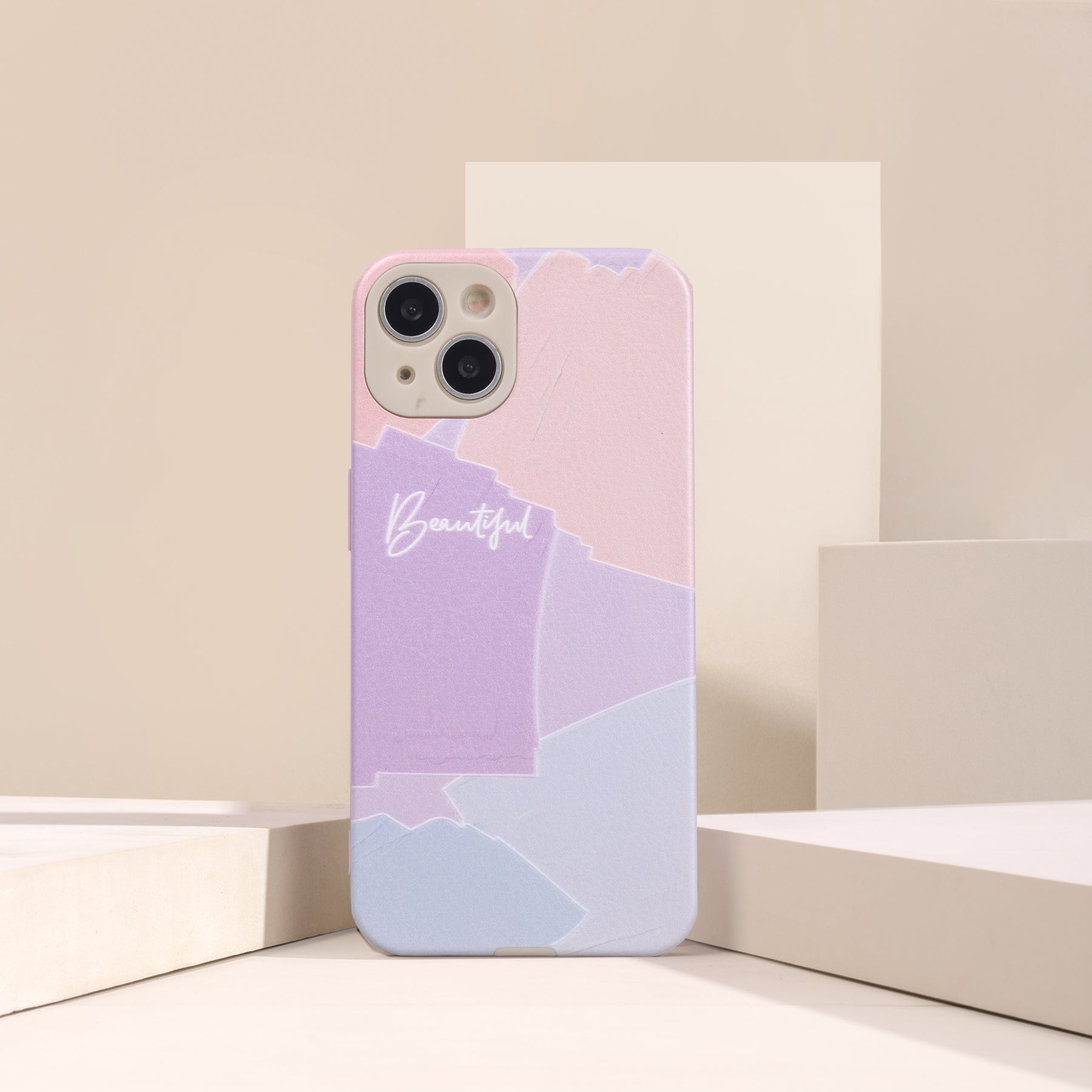 Aesthetic Pastel Patches iPhone Case