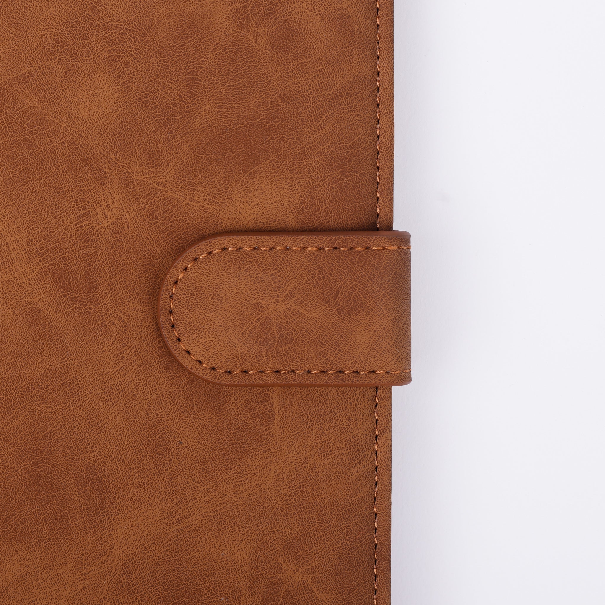 Washed Texture Vegan Leather Wallet