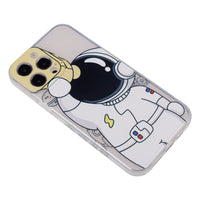 Astronaut Illustration iPhone Case