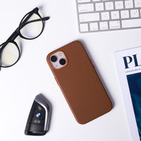 Leather iPhone 12 case