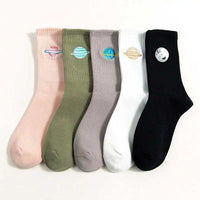 planet pastel socks