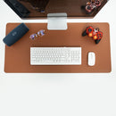 Pastel PU Vegan Leather Desk Mat