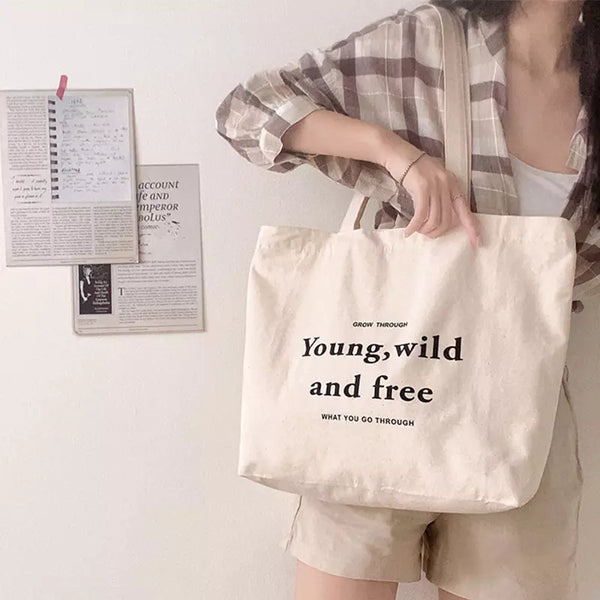 Young, Wild And Free Tote Bag
