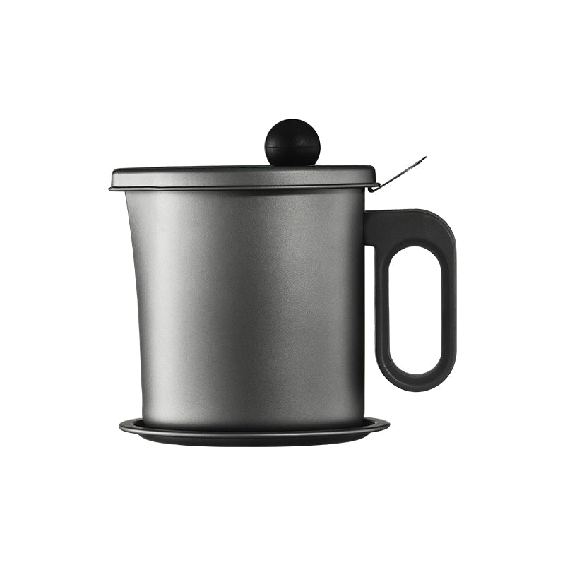 "Stainless Steel Oil Pot stainless steel oil dispenser with handle stainless steel oil can easy to use Oil Pot  Kitchen Products Online"