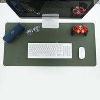 Pastel PU Vegan Leather Desk Mat