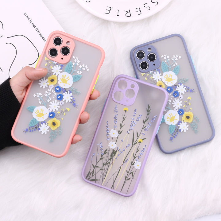 Flower Print Pastel iPhone Cases - HK BASICS