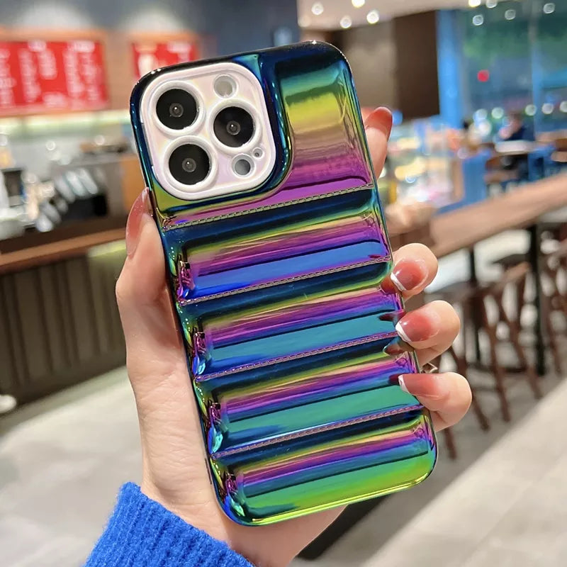 Holographic Bomber iPhone Case