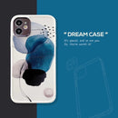 Pretty Art Line iPhone case
