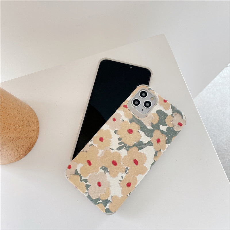 Amber Floral iPhone Case