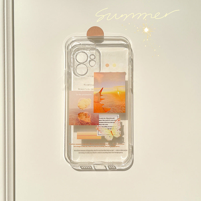 Coral Sunset iPhone Case
