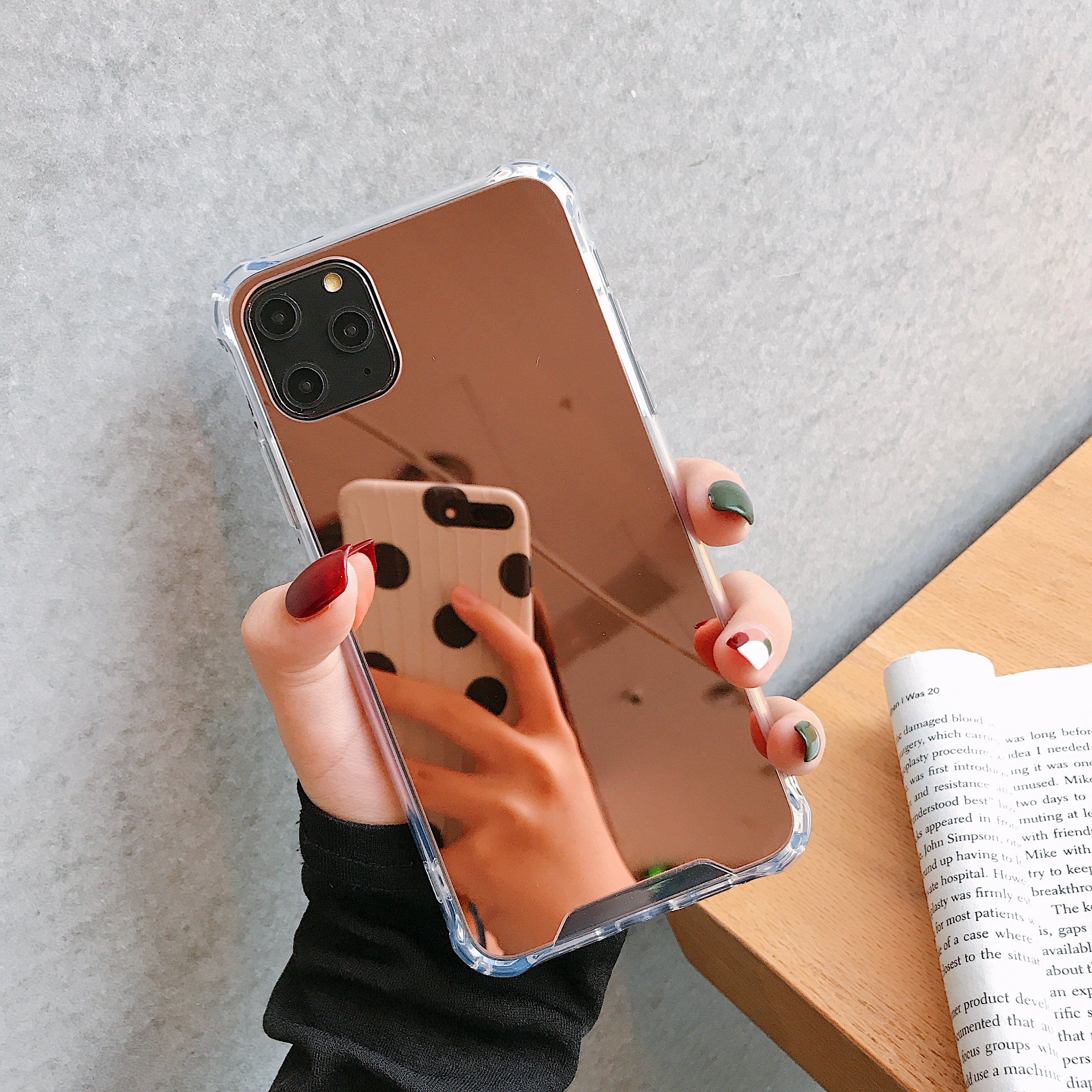 Mirror reflective surface iPhone case – HK BASICS
