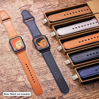 Hybrid Leather Apple Watch Strap