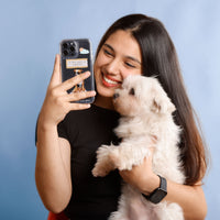 Happy Dog iPhone Case