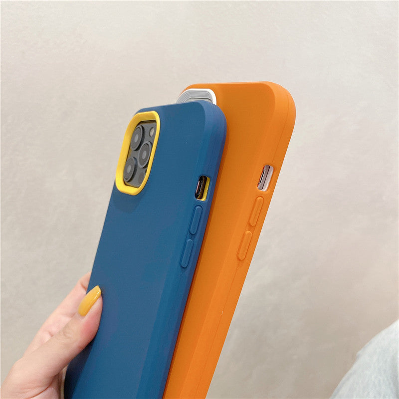 Duo Color Camera Bumper iPhone Case