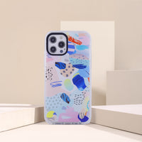 Pastel Abstract Art iPhone Case