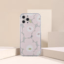 Pink Floral Illustration iPhone Case